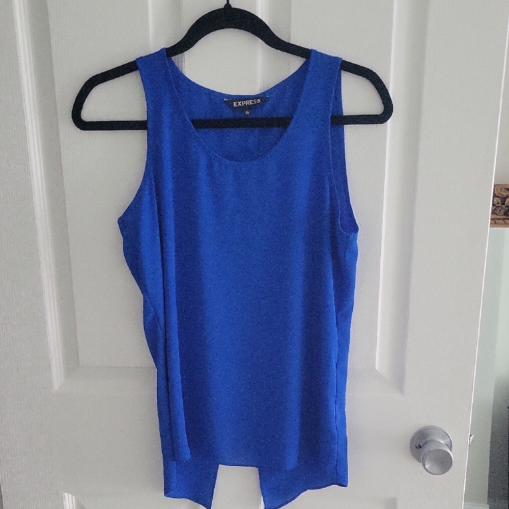 Express Women's Royal Blue Tank Top